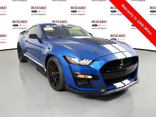 Ford Performance Blue Metallic 2021 Ford Shelby GT500 Base