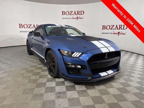 Ford Performance Blue Metallic 2021 Ford Shelby GT500 Base