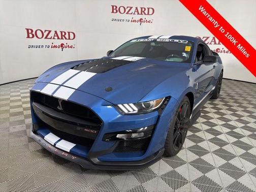 Ford Performance Blue Metallic 2021 Ford Shelby GT500 Base
