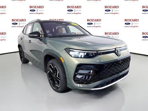 Avocado Green w/Deep Black Roof 2025 Volkswagen Tiguan 2.0T SEL R-Line 4MOTION
