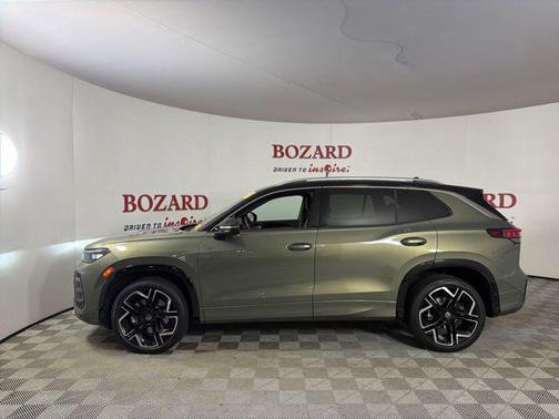 Avocado Green w/Deep Black Roof 2025 Volkswagen Tiguan 2.0T SEL R-Line 4MOTION