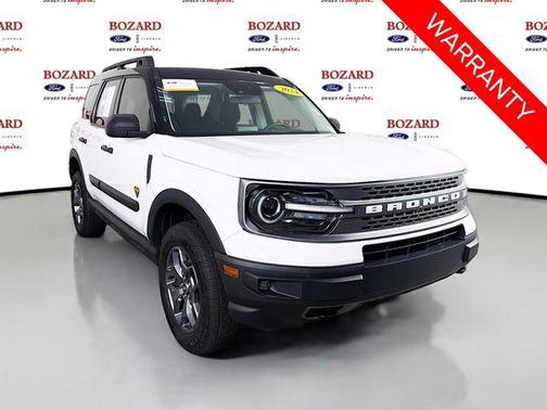 Oxford White 2024 Ford Bronco Sport Badlands