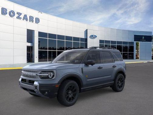 Azure Gray Metallic Tri-Coat 2026 Ford Bronco Sport Badlands