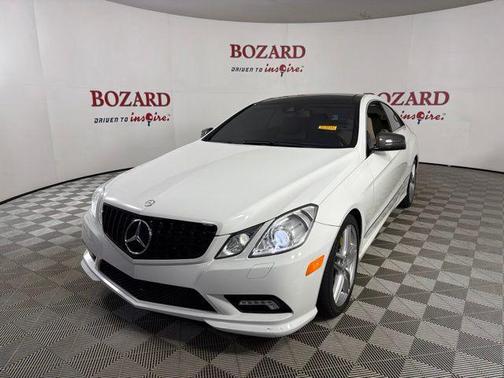 White 2011 Mercedes-Benz E-Class E 550