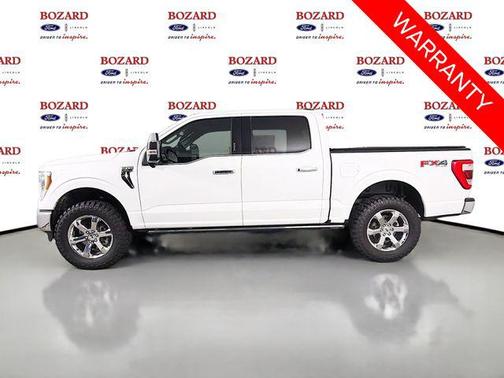 Star White Metallic Tri-Coat 2023 Ford F-150 Lariat