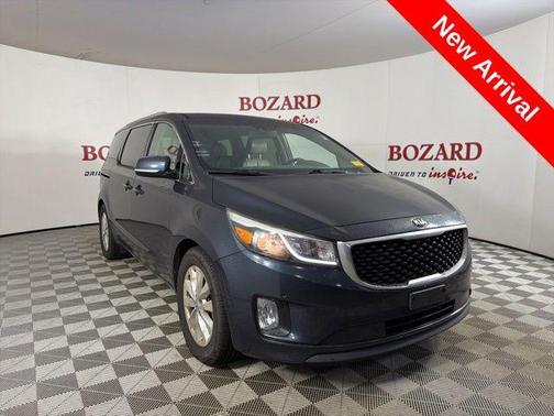 Midnight Sapphire 2017 Kia Sedona EX