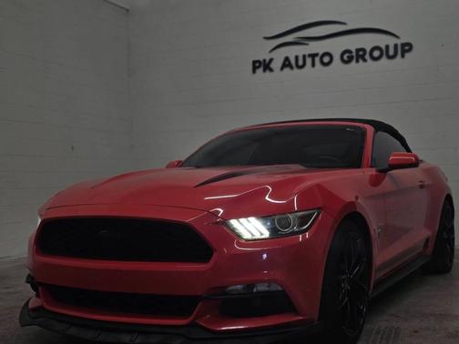 Competition Orange 2015 Ford Mustang EcoBoost Premium