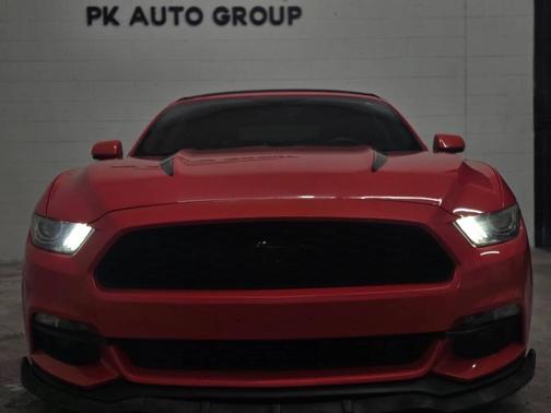 Competition Orange 2015 Ford Mustang EcoBoost Premium