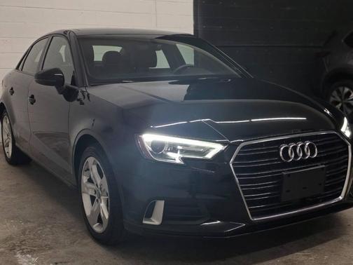 Black 2018 Audi A3 2.0T Premium