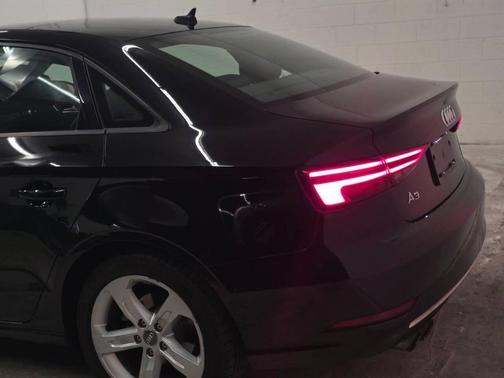 Black 2018 Audi A3 2.0T Premium