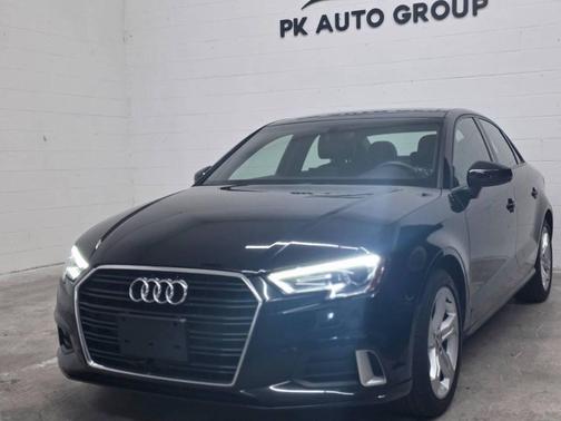 Black 2018 Audi A3 2.0T Premium