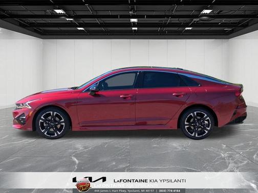 Passion Red 2022 Kia K5 GT-Line
