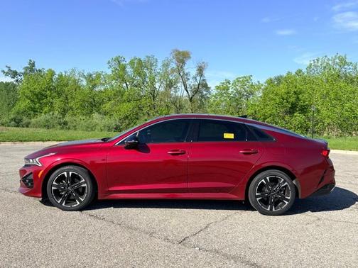 Passion Red 2022 Kia K5 GT-Line