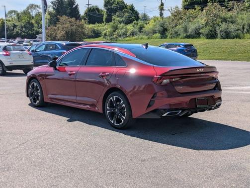Passion Red 2022 Kia K5 GT-Line