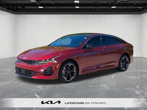 Passion Red 2022 Kia K5 GT-Line