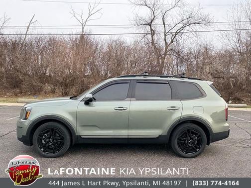 Jungle Green 2023 Kia Telluride EX X-Line
