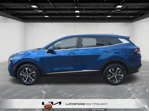 Sapphire Blue 2025 Kia Sportage EX