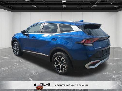 Sapphire Blue 2025 Kia Sportage EX