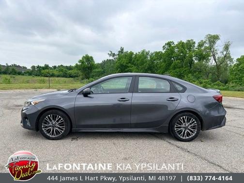 Gravity Gray 2024 Kia Forte GT-Line
