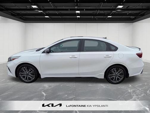 Snow White Pearl 2023 Kia Forte GT-Line
