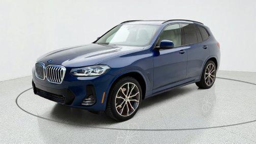 Phytonic Blue Metallic 2022 BMW X3 xDrive30i