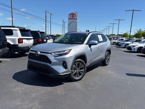 Silver Sky Metallic 2024 Toyota RAV4 Hybrid XLE Premium