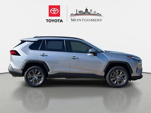 Silver Sky Metallic 2024 Toyota RAV4 Hybrid XLE Premium