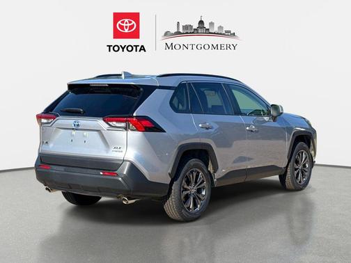 Silver Sky Metallic 2024 Toyota RAV4 Hybrid XLE Premium