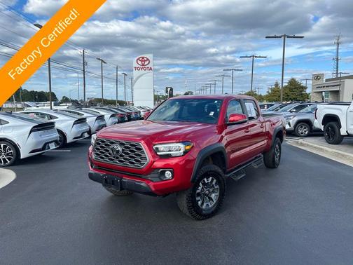 Barcelona Red Metallic 2023 Toyota Tacoma TRD Off Road