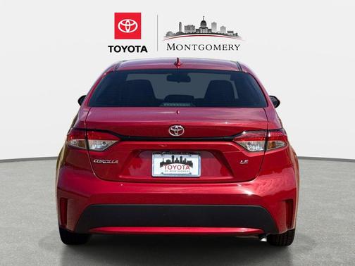 Barcelona Red Metallic 2021 Toyota Corolla LE