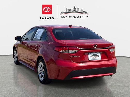 Barcelona Red Metallic 2021 Toyota Corolla LE