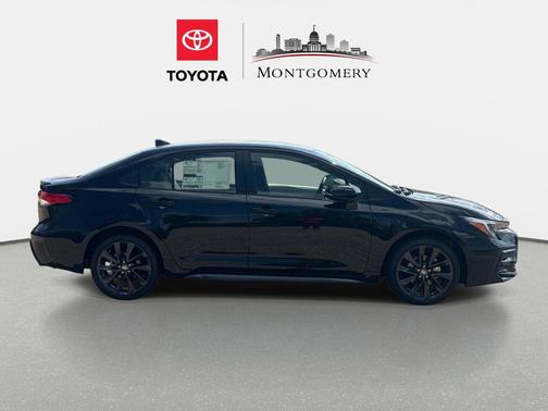 Midnight Black Metallic 2026 Toyota Corolla Hybrid SE
