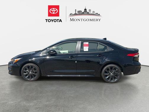 Midnight Black Metallic 2026 Toyota Corolla Hybrid SE