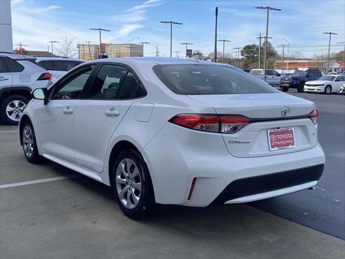 White 2022 Toyota Corolla LE