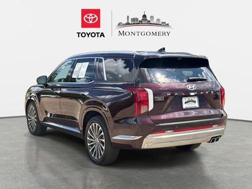 Sierra Burgundy 2024 Hyundai PALISADE Calligraphy