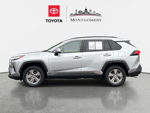 Silver Sky Metallic 2024 Toyota RAV4 Hybrid XLE