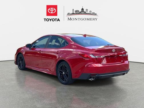 Supersonic Red 2025 Toyota Camry SE