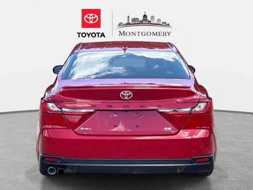 Supersonic Red 2025 Toyota Camry SE