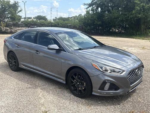 Machine Gray 2018 Hyundai SONATA Sport 2.0T