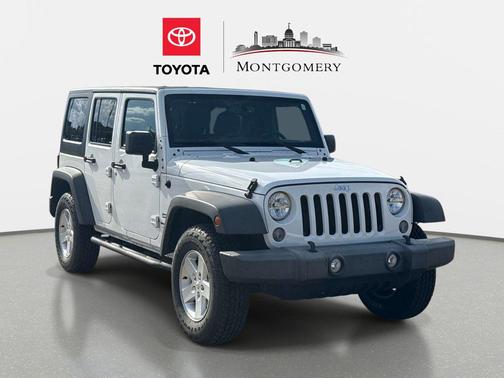 Bright White Clearcoat 2018 Jeep Wrangler JK Unlimited Sport