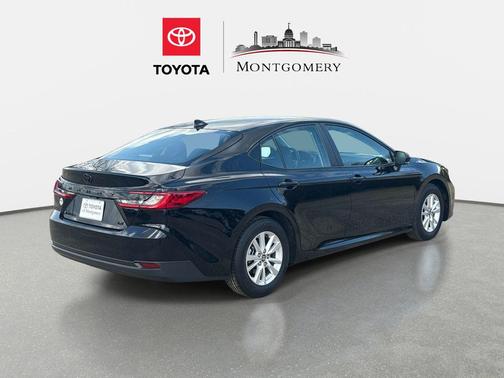 Midnight Black Metallic 2025 Toyota Camry LE