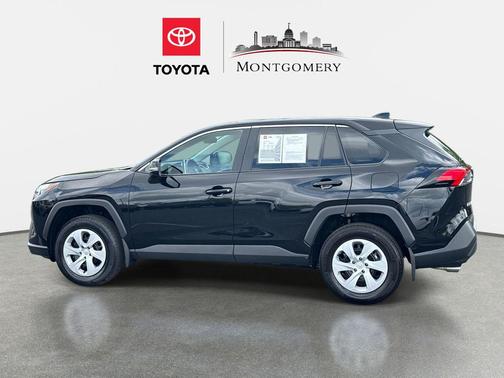 Midnight Black Metallic 2025 Toyota RAV4 LE