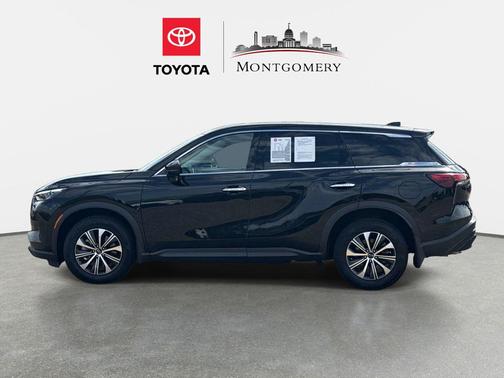 Mineral Black 2025 INFINITI QX60 Pure