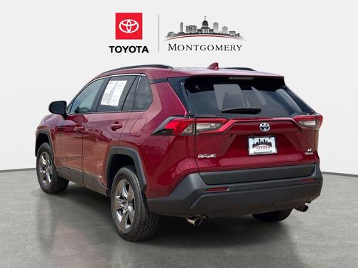 Ruby Flare Pearl 2024 Toyota RAV4 Hybrid SE