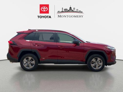 Ruby Flare Pearl 2024 Toyota RAV4 Hybrid SE