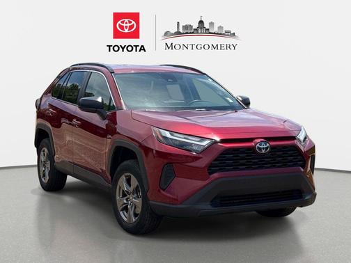 Ruby Flare Pearl 2024 Toyota RAV4 Hybrid SE