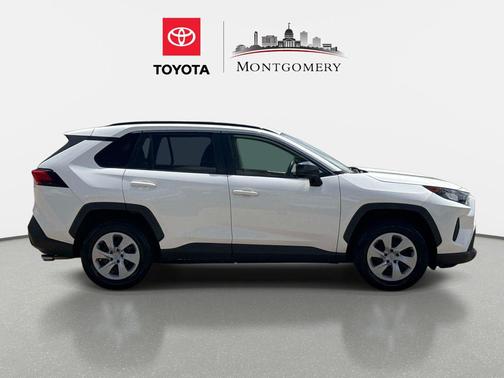 Super White 2020 Toyota RAV4 LE