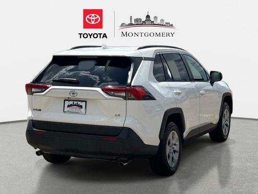 Super White 2020 Toyota RAV4 LE