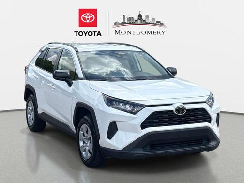 Super White 2020 Toyota RAV4 LE