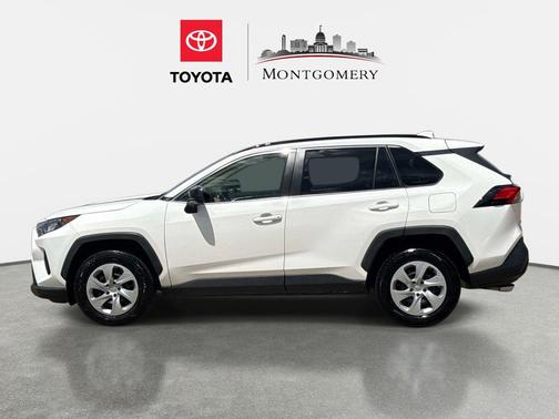 Super White 2020 Toyota RAV4 LE